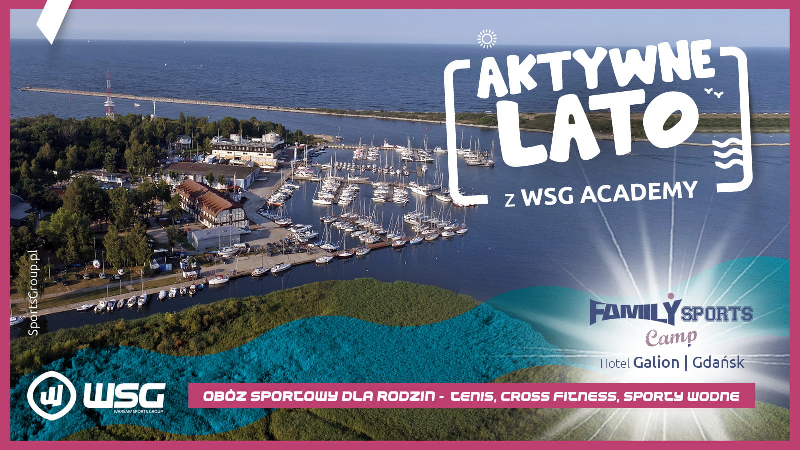 rodzinny obóz sportowy Family Sport Camp Galion