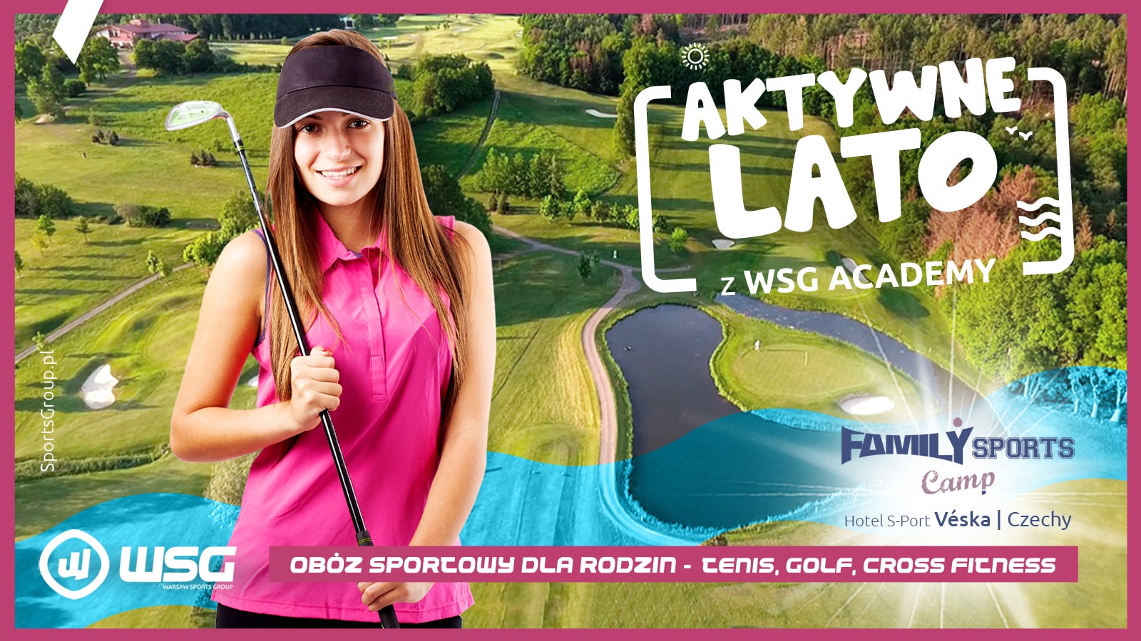 rodzinny obóz sportowy Family Sport Camp Véska