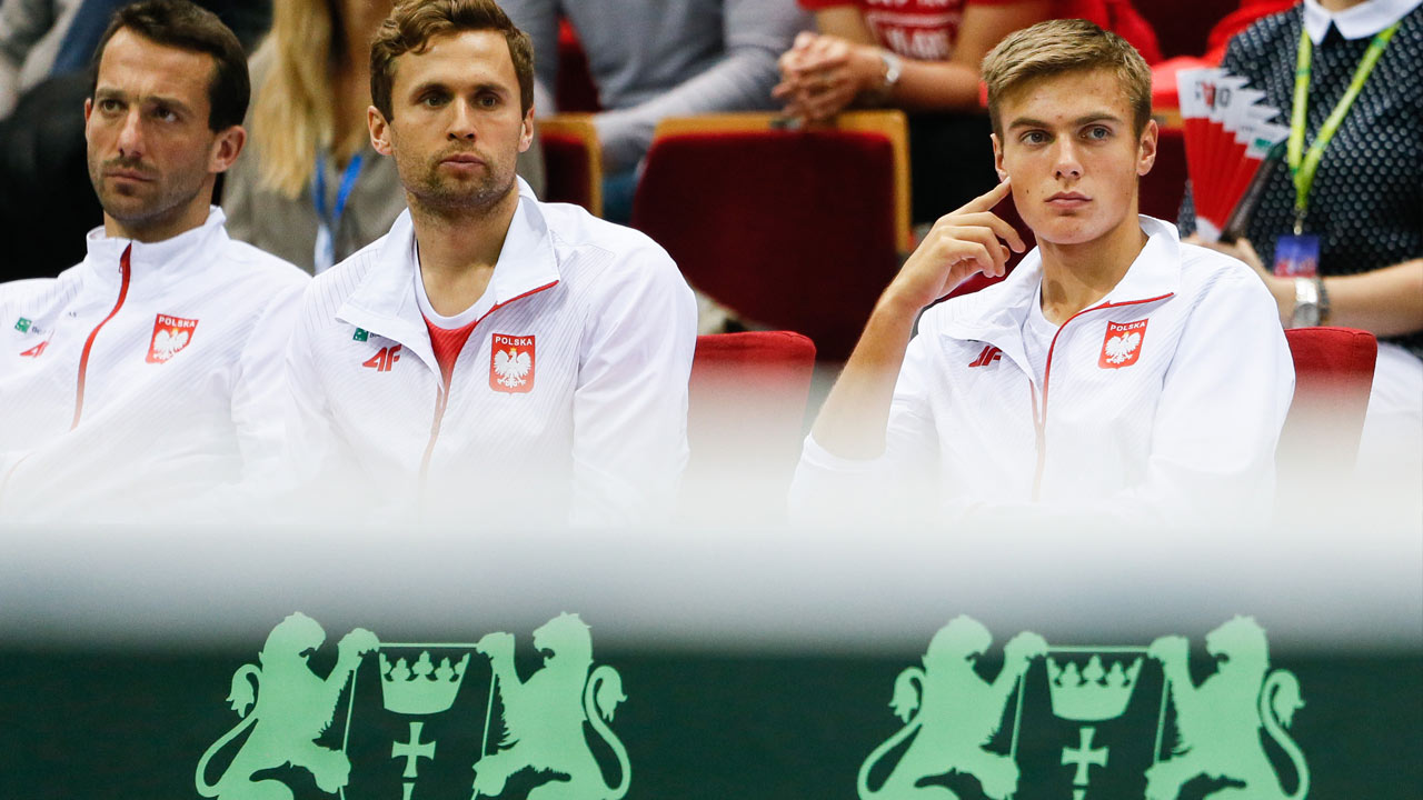 Kacper Żuk - Davis Cup 2016