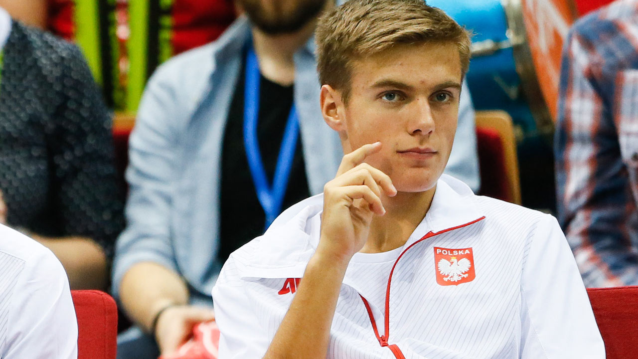Kacper Żuk - Davis Cup 2016