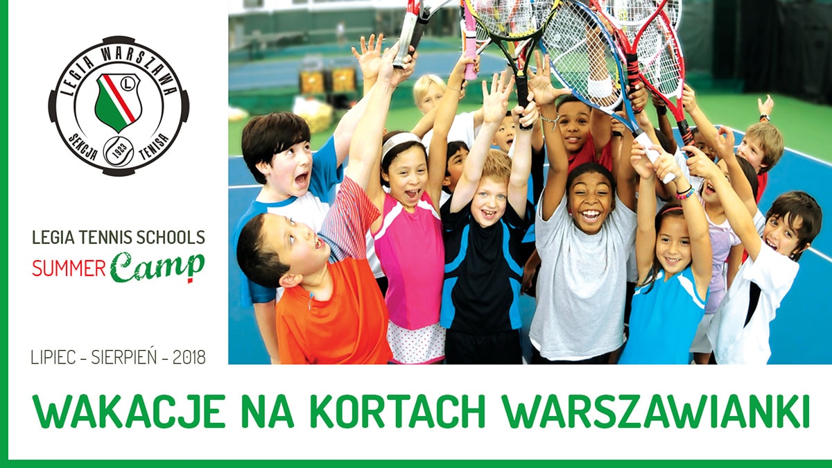 Legia Warszawa - Obóz tenisowy dla dzieci