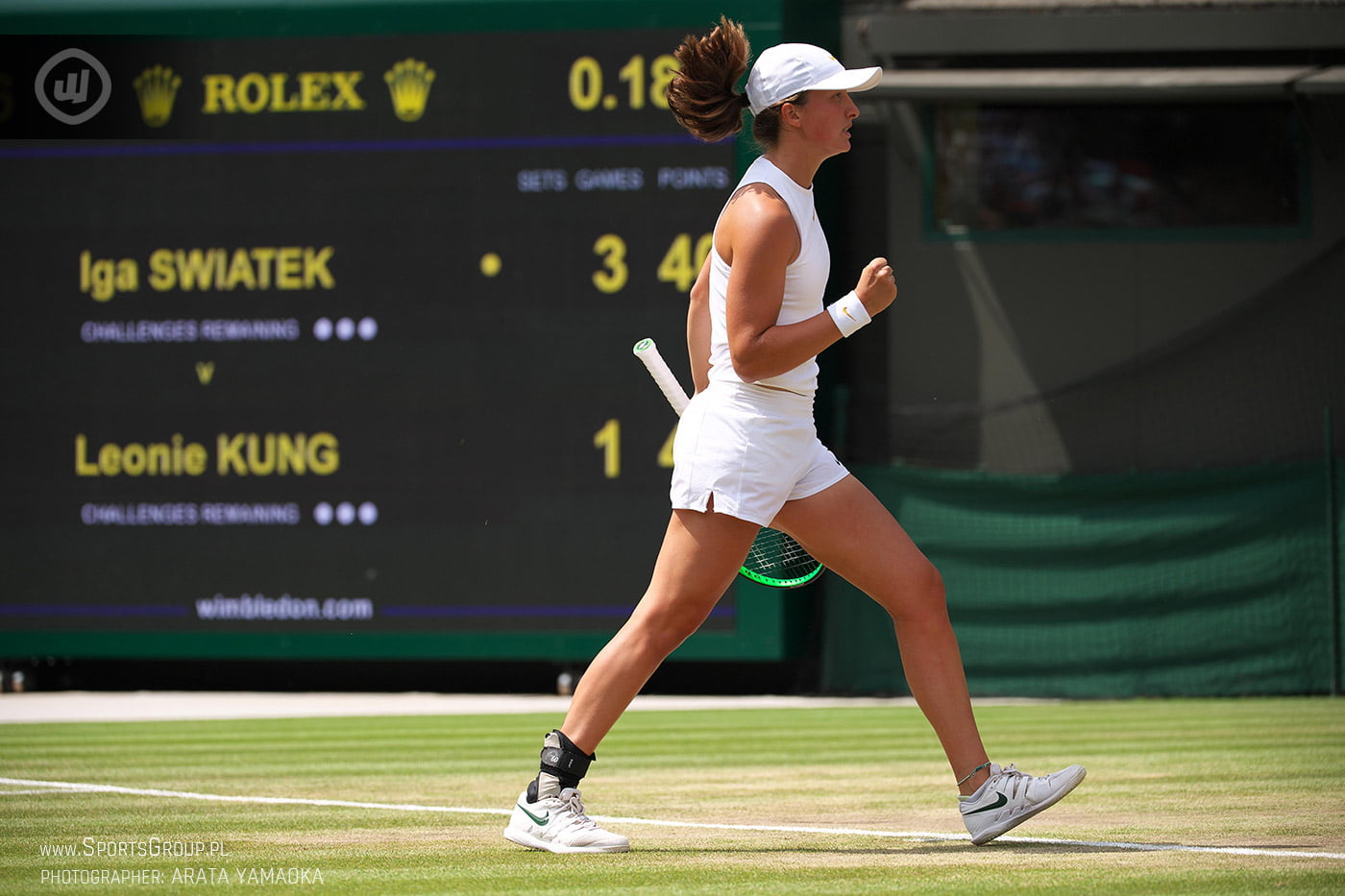 Iga Świątek Junior Wimbledon Champion 2018 - Warsaw Sports ...